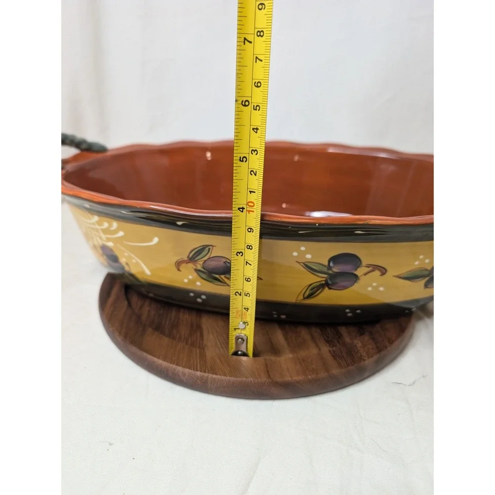 French Olivesby Certified International 14 Inch Oval Baker Kitchen‎ Bakeware